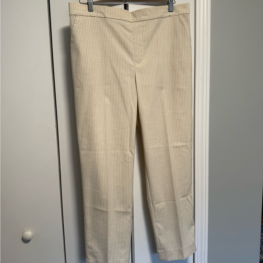 Elegant Cream Women's Pants